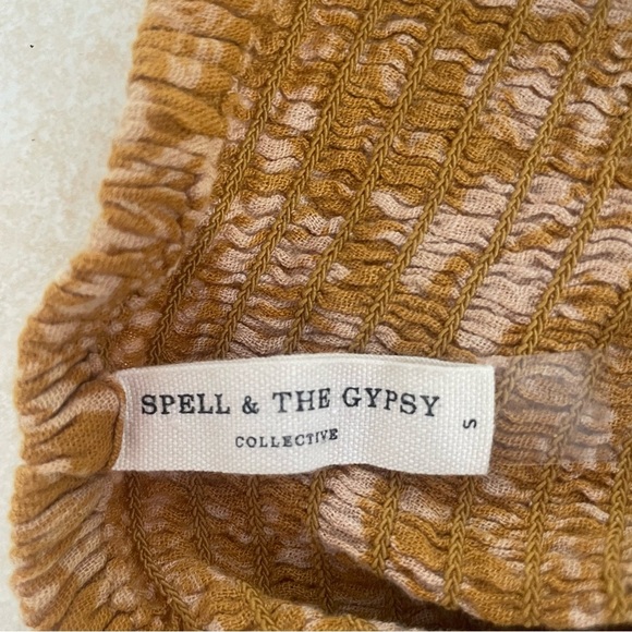 Spell & The Gypsy collective lioness ruched floral skirt 37447 - Picture 5 of 8